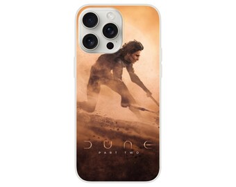 Sandworm Dune Part Two phone case, Dune 2 poster case, dune 2 gift, Stilgar, Dune fans gift Timothee Chalamet, Feyd, stillgar