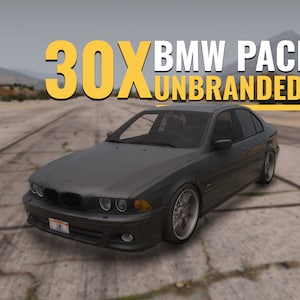 FiveM Unbranded BMW Pack - 30x | High Quality & FiveM Ready