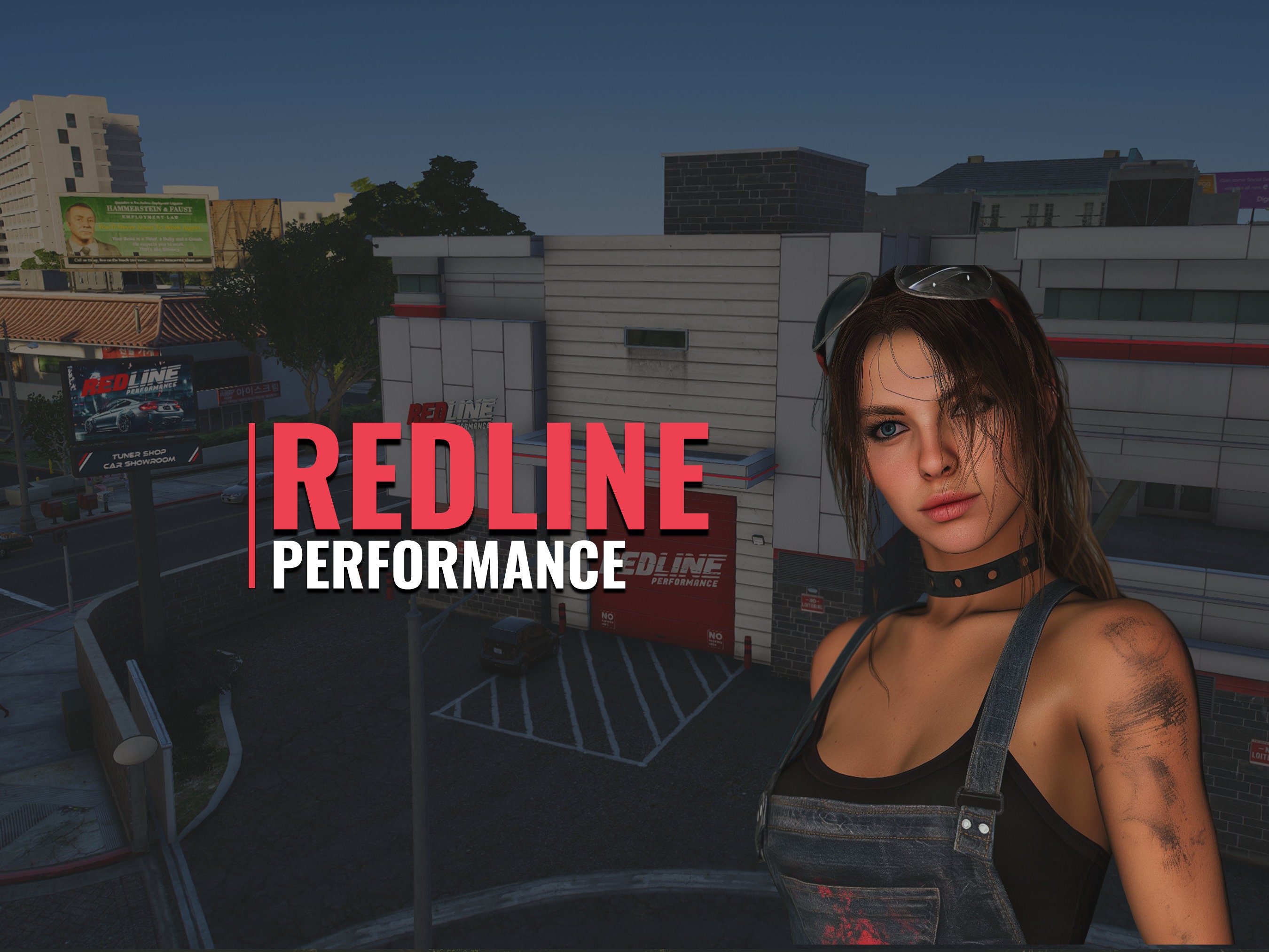 FiveM Redline Performance Mechanic and VIP Showroom | High Quality & FiveM Ready