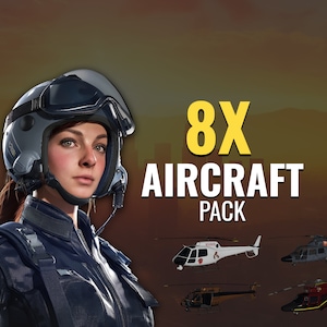 Pacchetto elicottero FiveM Aircraft 8X / Alta qualità e pronto per FiveM [Debranded]