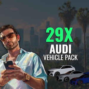 FiveM Audi 29X Vehicle Pack | High Quality & FiveM Ready [Debranded]