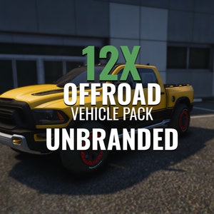 FiveM Unbranded OffRoad Vehicle Pack - 12x | High Quality & FiveM Ready