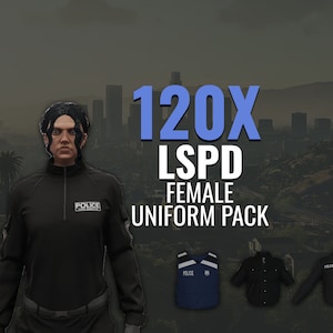 FiveM Female 120X Police EUP Pack | High Quality & FiveM Ready [Lore-Friendly]