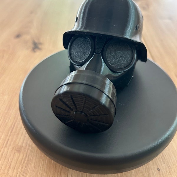 Anhängerkupplung Kappe /Abdeckung Gasmaske mit Helm
