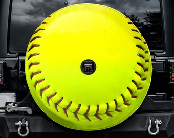 3D softbal reservewielhoes met camera-uitsparing, voor Jeep, Bronco, FJ Cruiser, camper, caravan, SUV