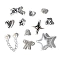 50+ Silver Clog Shoe Charms | Metal, Metallic, Bling and Pearl product logo