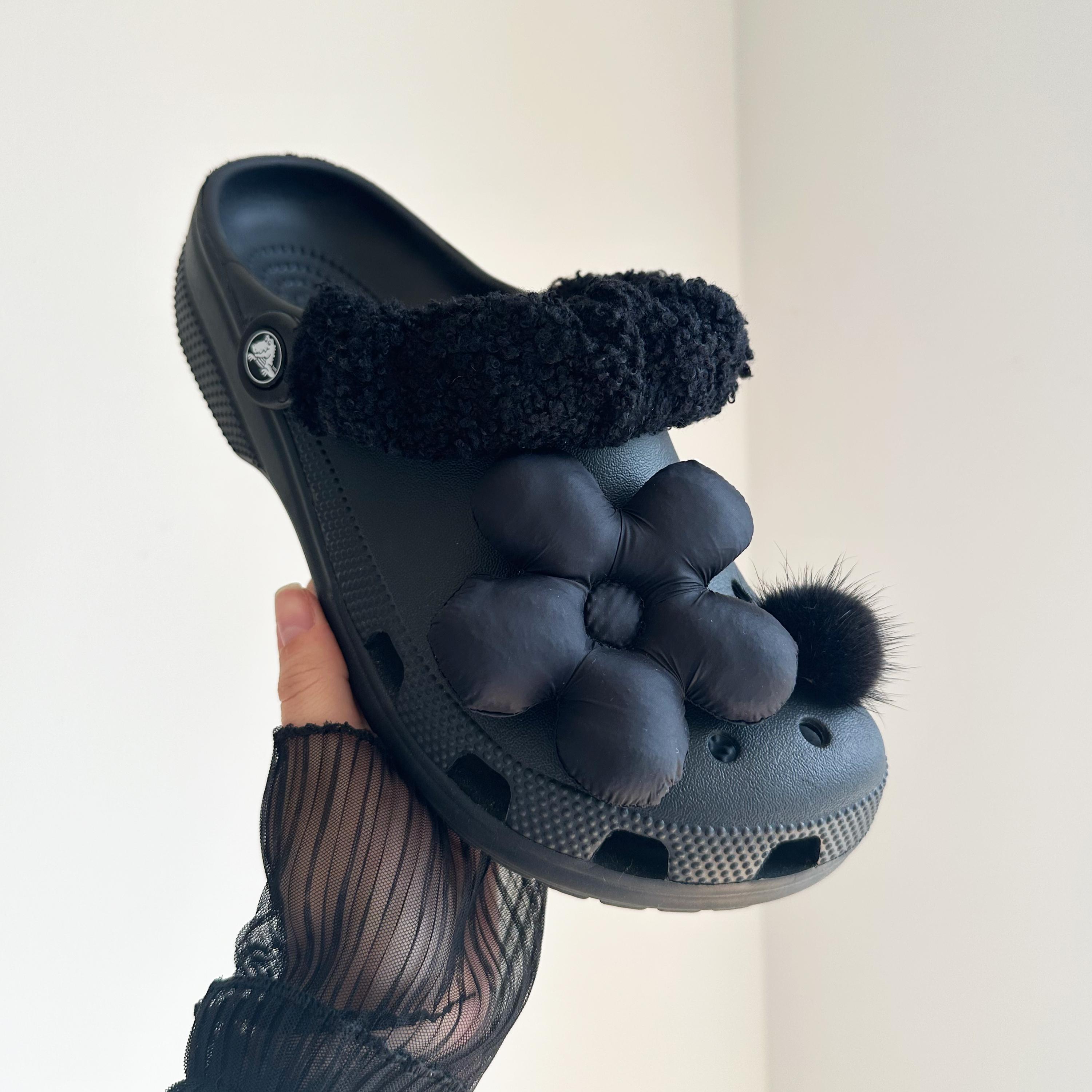 Pair of Strap Covers in Teddy Fabric | Fur Insoles for Shoe
