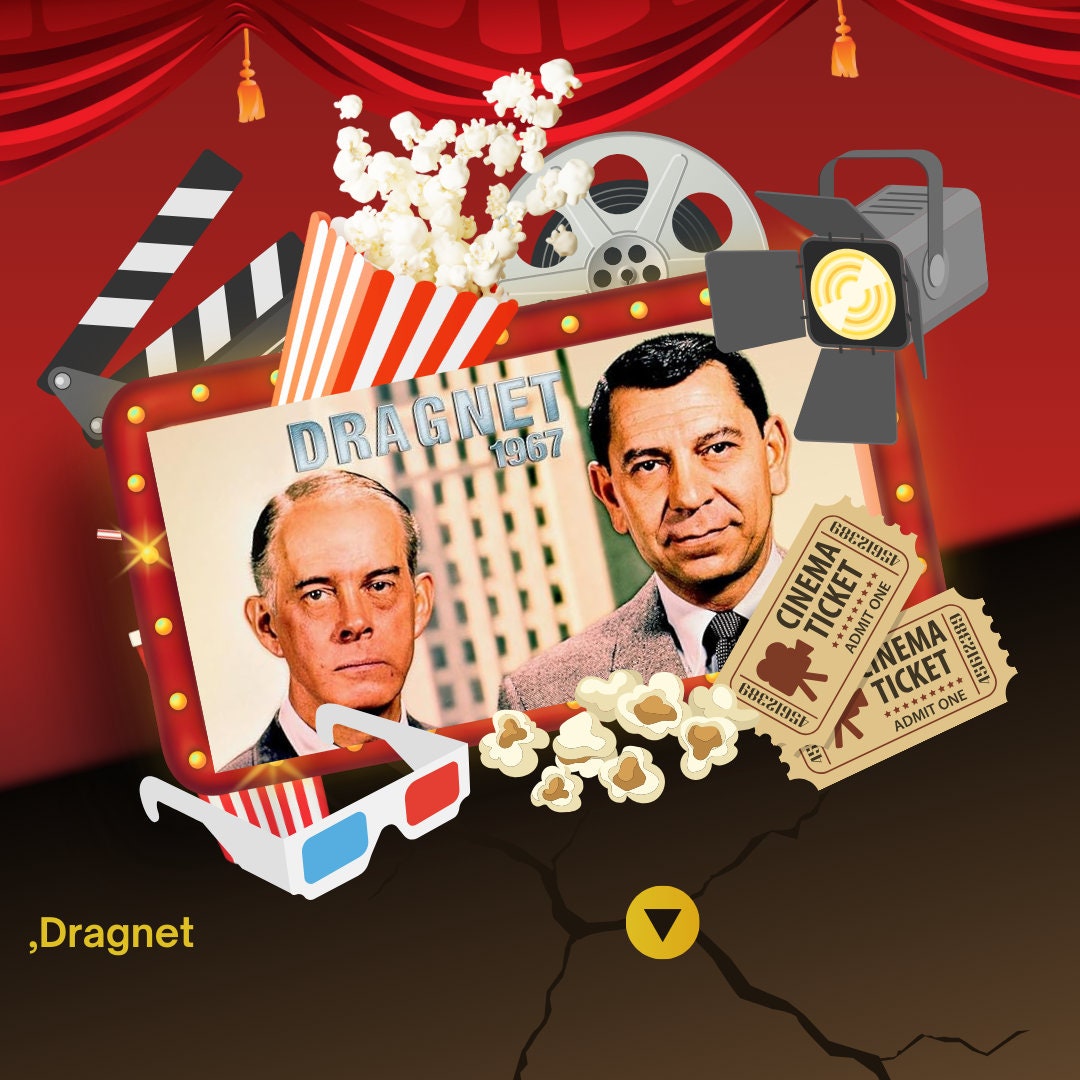 Dragnet Complete Tv Series , Digital Download , Old Tv Series - Etsy