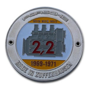Porsche 2.2L - Grille Badge