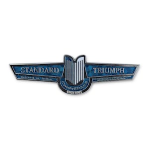 Standard Triumph Club - Grille Badge