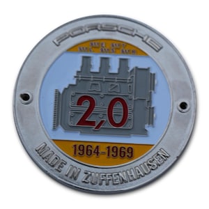 Porsche 2.0L - Grille Badge