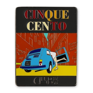 Fiat Cinque Cento Club - Grille Badge