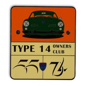 VW Karmann Ghia - Grille Badge