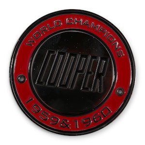 Mini Cooper World Champions - Grille Badge