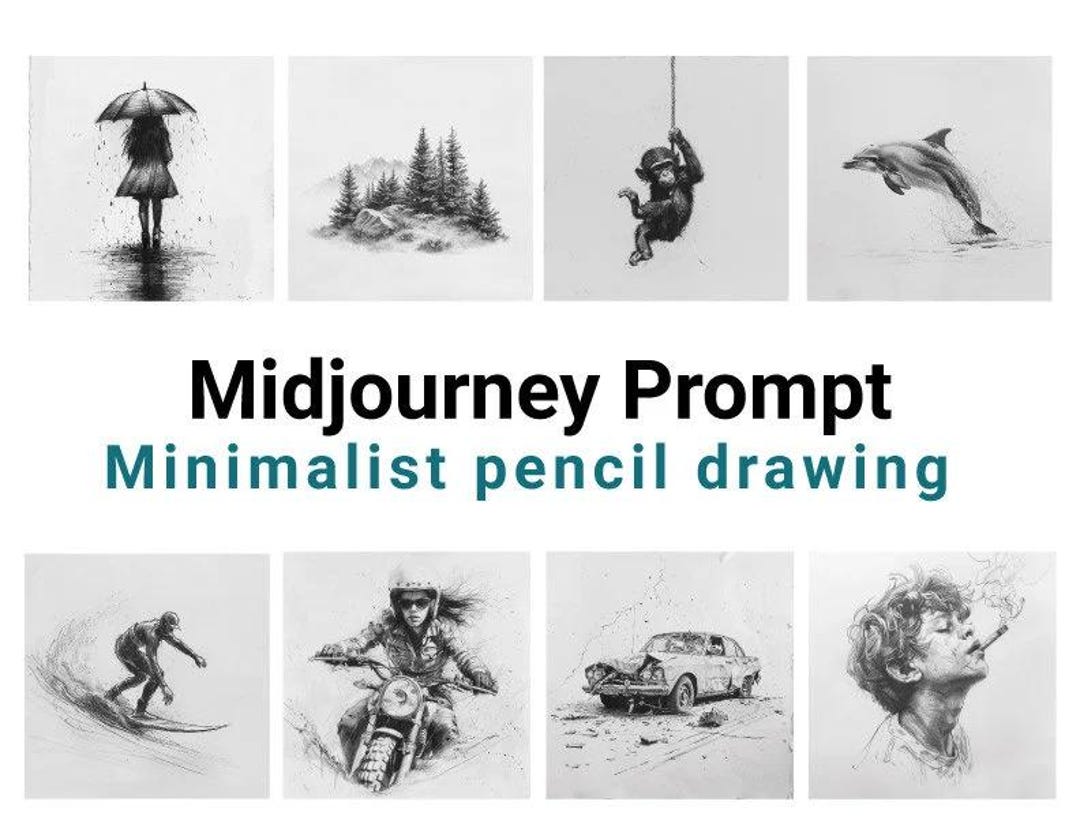 exploding ink drawings midjourney prompt | promptbase... Midjourney Prompt for Pencil Sketch Quick Sketch Midjourney Learn ...