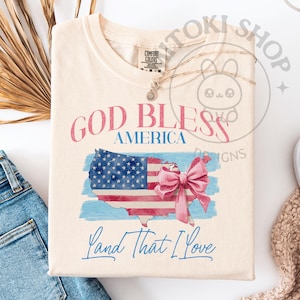 God Bless America Png, Coquette Fourth Of July Sublimation Design, American Flag Png, Retro America png, Patriotic png, Memorial Day Png