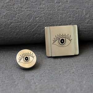 See The World Hot Shoe Cover And Shutter Button, Custom Hot Shoe Cover, Threaded Shutter Button, Gift for Camera Owner, Photographer Gift