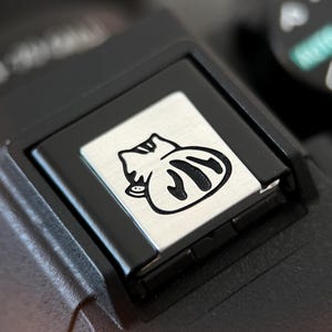 Cute Cat DSLR Camera Hot Shoe Cover, Unique Camera Gift, Gift for Camera Owner, Suitable for Most Camera Models