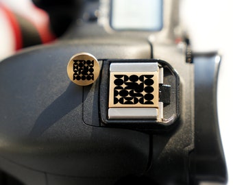Pattern Camera Protective Gear Set, Hot Shoe Cover And Shutter Button, Threaded Shutter Button, Gift for Camera Owner