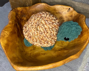 Plush Crocheted Turtle