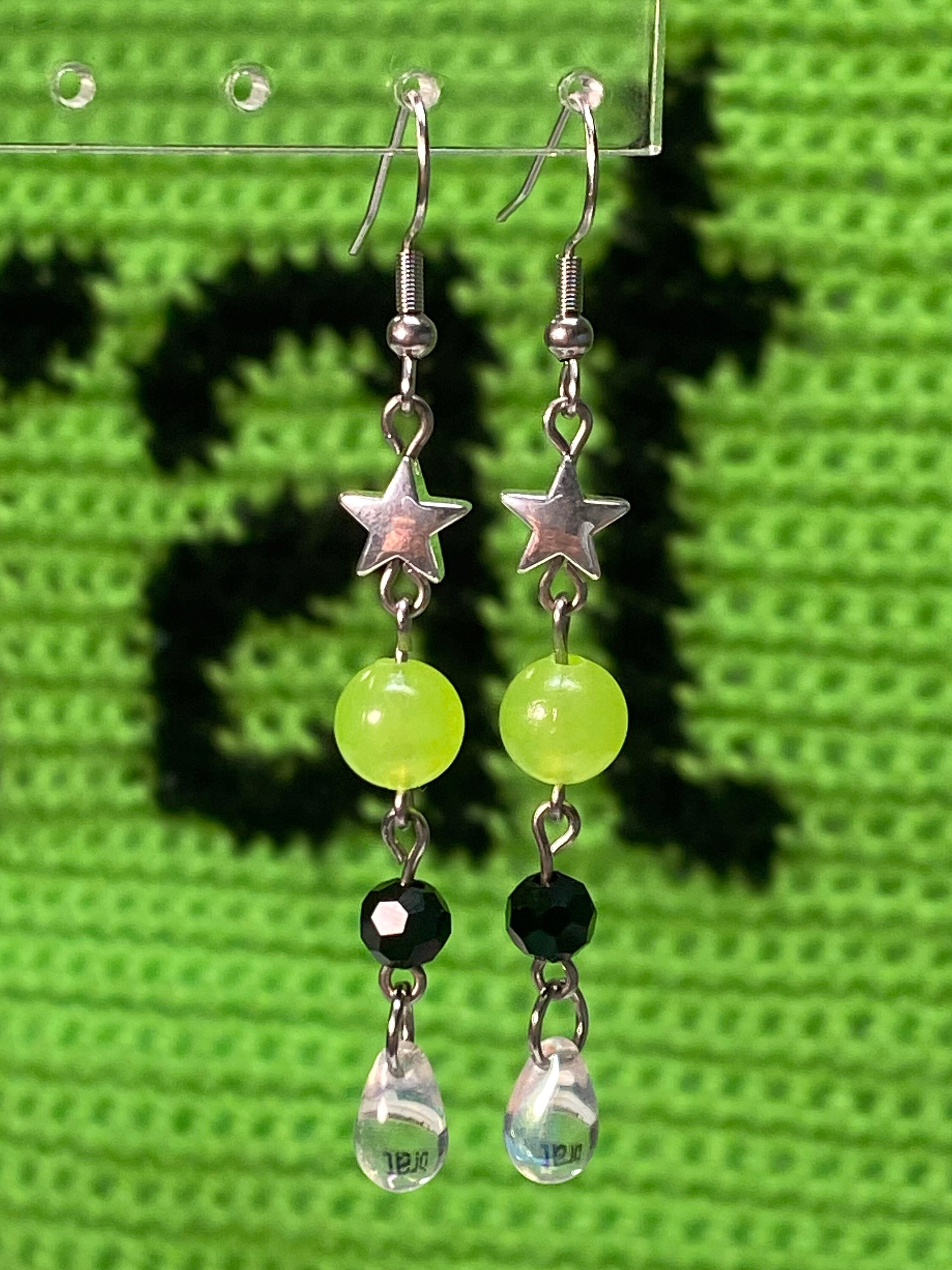 Handmade Brat Album Inspired Earrings Charli Xcx Jewelry Silver brat