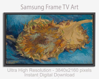 Van Gogh FRAME TV ART, Download Digital Art,  Sunflowers Van Gogh, Download Art for Frame tv, Flower Art Frame tv, Vintage Art for Frame tv