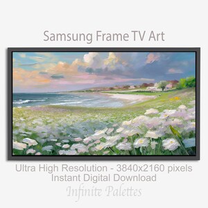 Samsung FRAME TV ART | Download Digital Art |  Coastal Whispers | Download Art for Frame tv