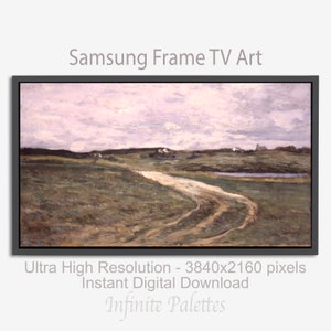 Samsung FRAME TV ART, Arte digital colorido, Arte de televisión con marco de paisaje, Descargar arte para Frame tv, Arte de televisión con marco de campo, arte para televisión, arte de televisión