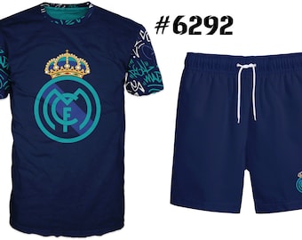 Real Madrid FC-T-shirt en short voor heren