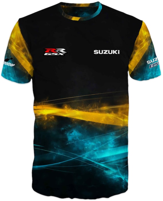Men's Suzuki MotoGP Racing Design T-Shirt All Sizes Available XS-3XL