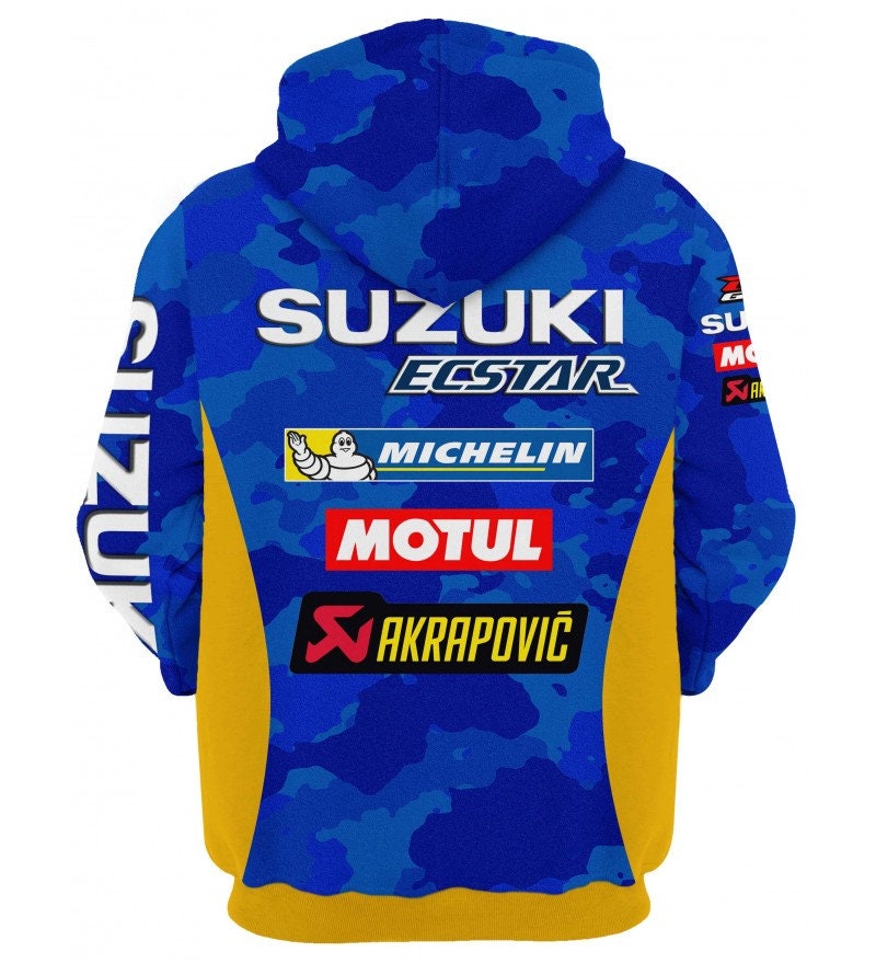 Suzuki Racing Suzuki Ecstar Hoodie Men's Suzuki Motogp Racing