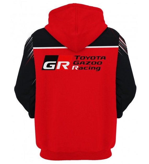 TOYOTA GAZOO RACING WRC ジップアップ スウェットパーカーの