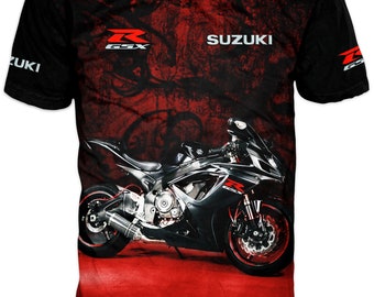 Men's Suzuki MotoGP Racing Design T-Shirt All Sizes Available XS-3XL