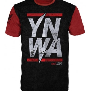 Herren FC England Design-T-Shirt Alle Größen erhältlich LFC YNWA