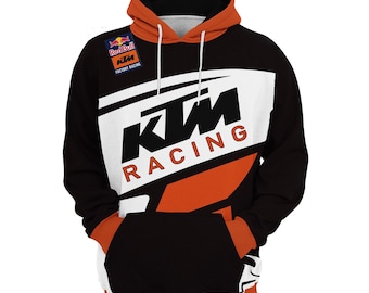 Sudadera con capucha para moto KTM para hombre