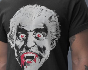 Dracula 1970s T-shirt horror retro vintage monster movie goth vampire nosferatu halloween