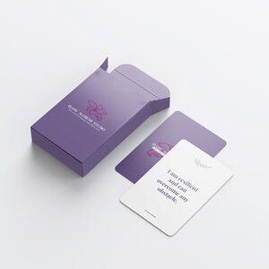 Tarjetas de afirmación de amor propio y confianza