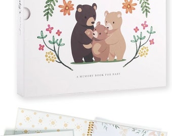Baby album. Baby Memory Book keepsake for Boy Girl - 108 Pages First 5 Years Baby Album Journal Calendar