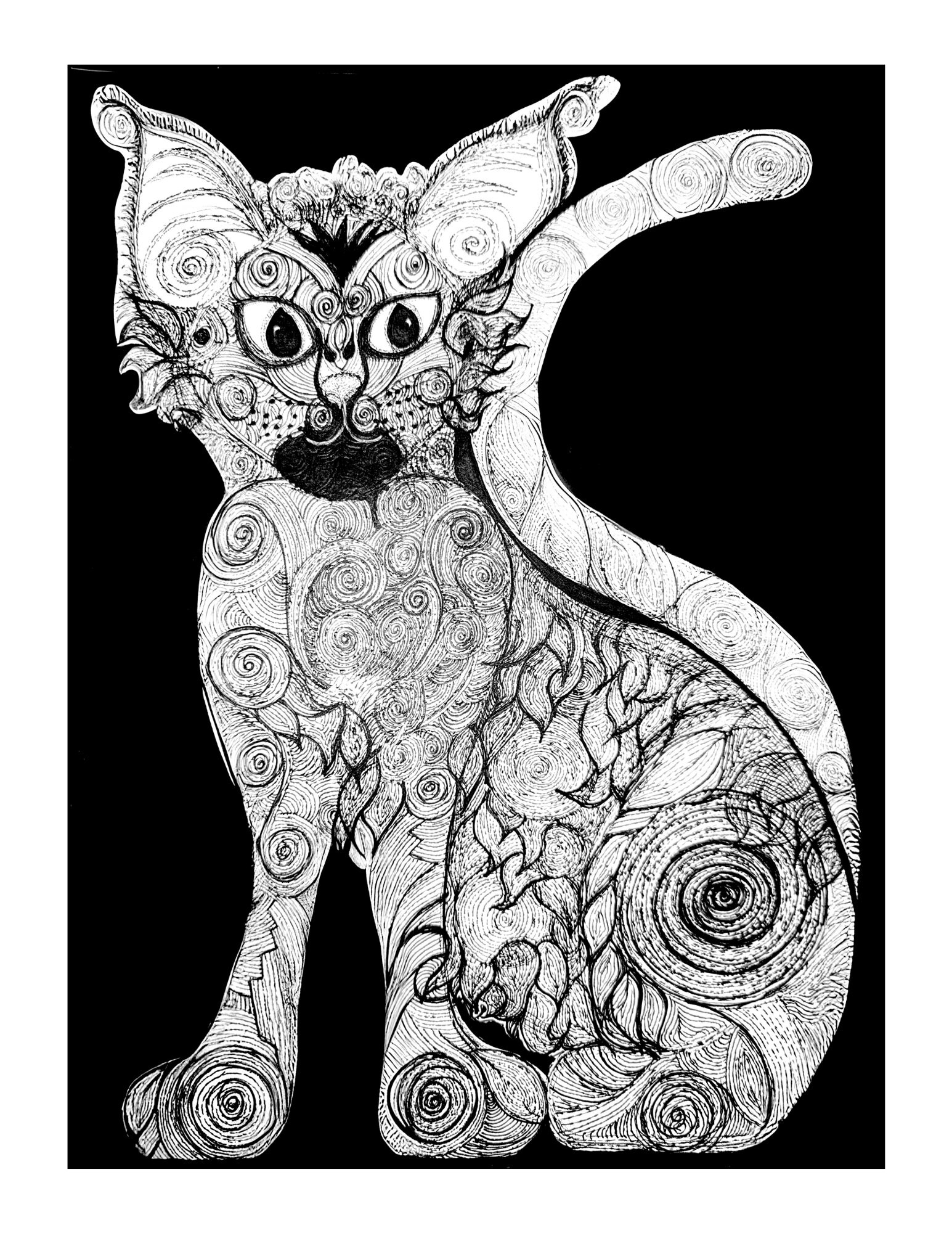 NATURE'S ESCAPE Adult Coloring Pages Downloadable Coloring Pages Printable Art Coloring Book Relaxing Coloring for Adults Stress Relief - Thumbnail 6