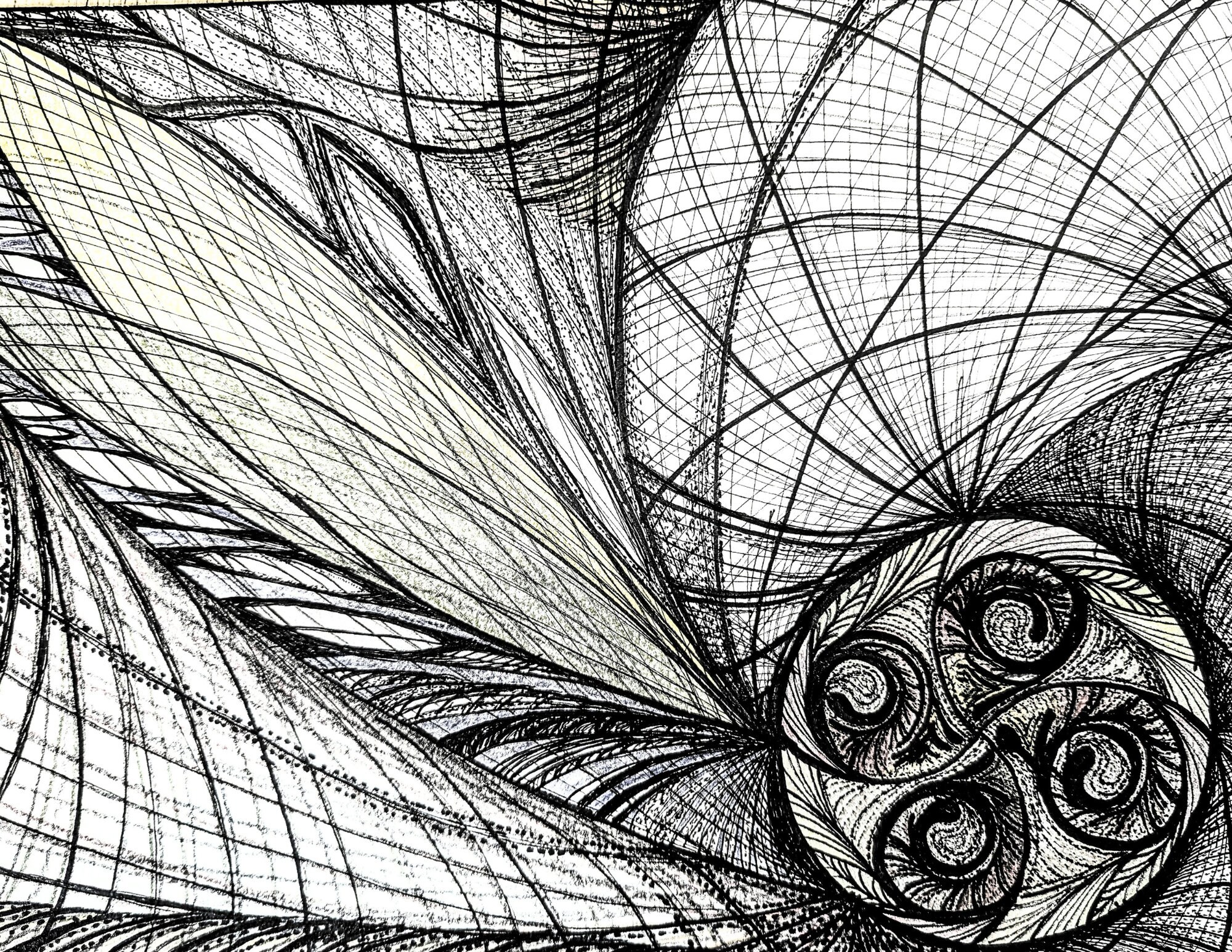 COLOR YOUR WORLD Downloadable Zentangle Coloring Pages Original Printable Art Coloring Book Relaxing Coloring for Adults Stress Relief - Thumbnail 6