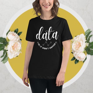 Women's Relaxed Data T-Shirt
