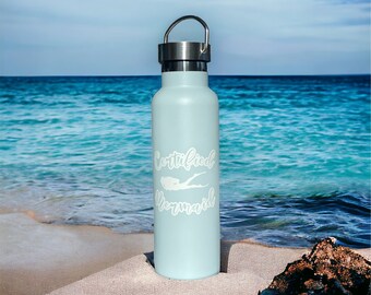 Certified Mermaid 20 oz insulated water bottle