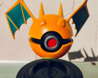 Pokeball Dracaufeu~|~Mew~Latios~Rayquazza~Amphinobi~Entei~Pichu~|~Figurine Pokémon Peinte Pro ou Non Peinte