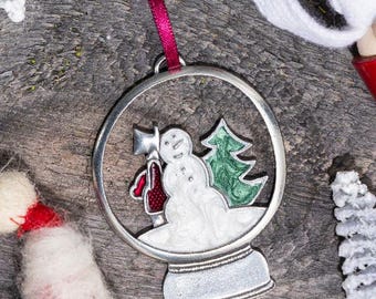 Snow Globe Ornament