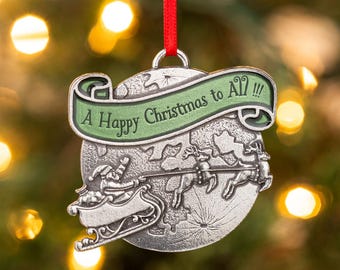 A Happy Christmas | 'Twas the Night Before Christmas Anniversary Keepsake Ornament