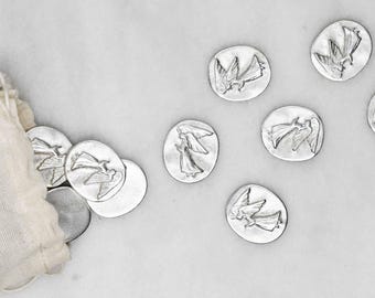 Guardian Angel Pocket Coin Bag of 10 | Danforth USA Vilmain Design