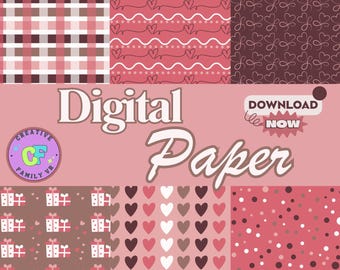 Papel Digital de San Valetin, San Valetine Digital Paper