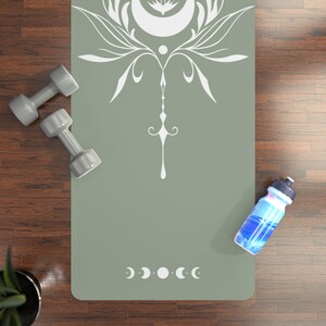 Custom Lotus Yoga Mat, Customized Meditation Mat, Printed Yoga Mat, Custom Yoga Mat Gift, Yoga Mats Custom, Hot Yoga Mat, Yoga Lover Gift