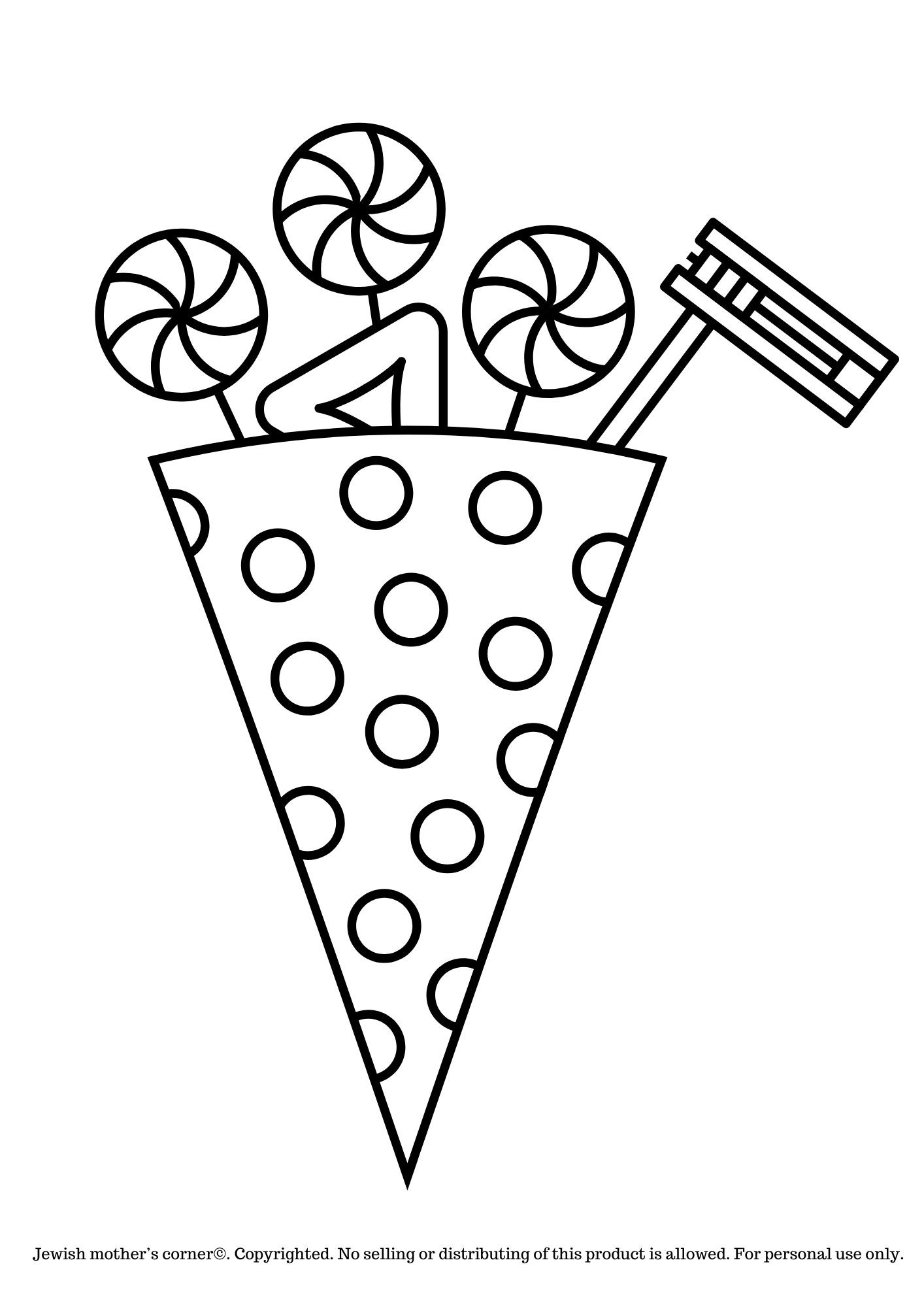 5 Printable Purim Coloring Pages - Etsy