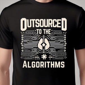 Outsourced to the Algorithms - AI Layoffs T-shirt collection, Adults&#39; tees - Heavy Cotton™ Tee Top